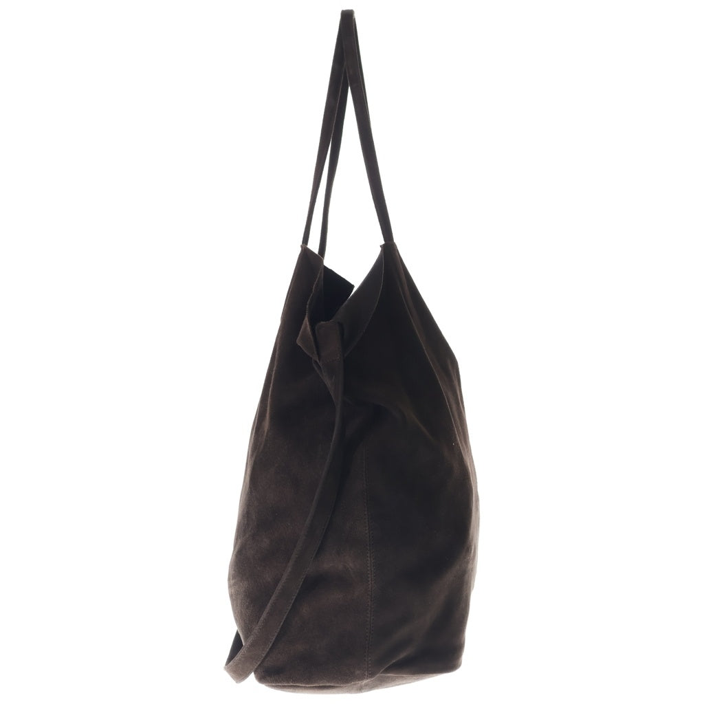Morphee(モルフェ) 3WAY LARGE TOTE SUEDE トートバッグ スエード生地 ブラウン