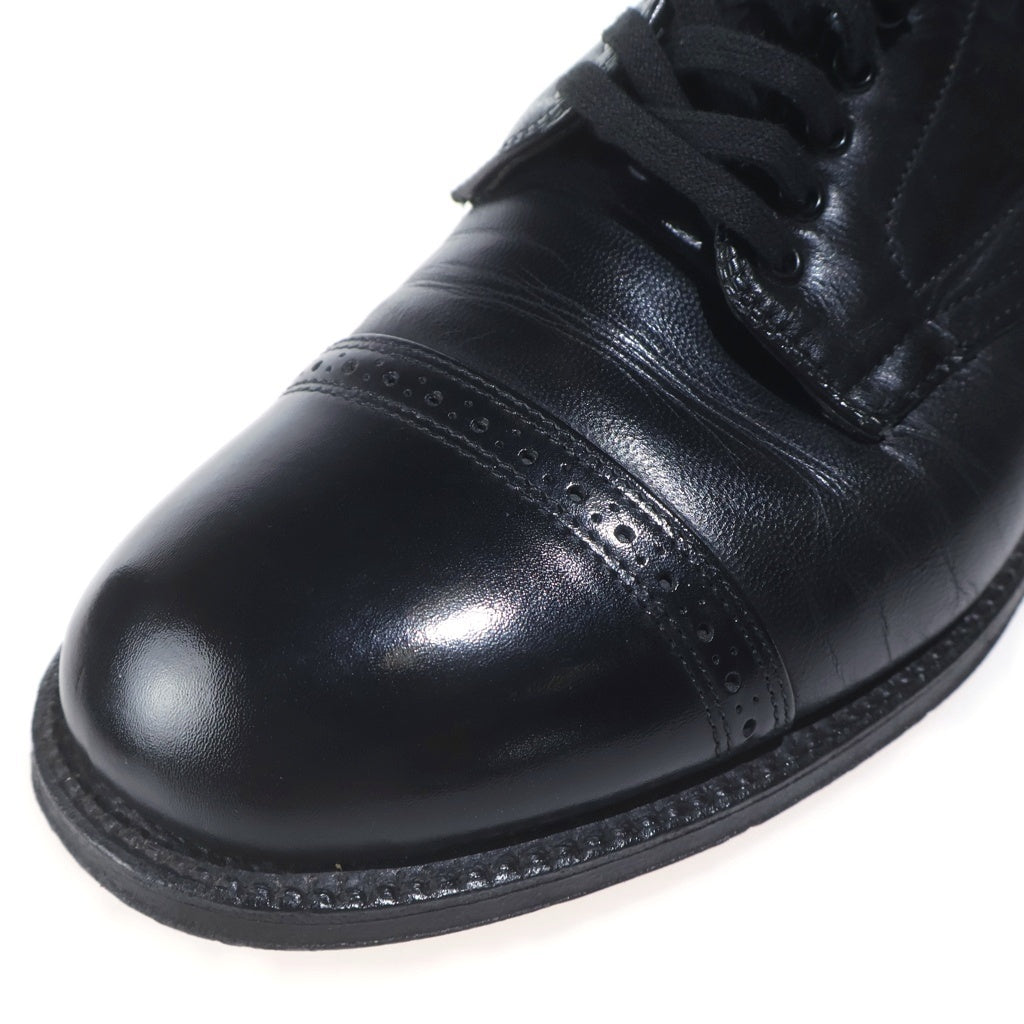 Alden(オールデン) レースアップブーツ レザー ハイカット ブラック