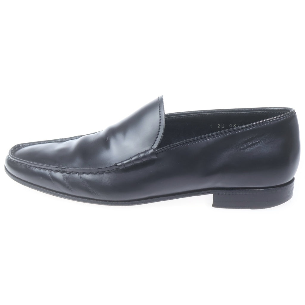 PRADA(プラダ) ブラッシュドレスレザー ローファー ブラック