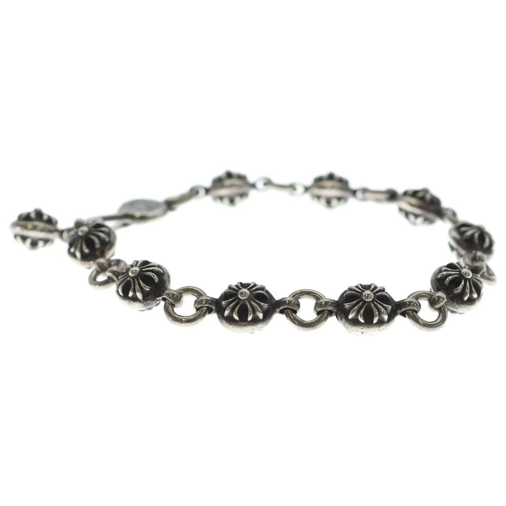 CHROME HEARTS(クロムハーツ) NO2 BALL #2クロスボールブレスレット シルバー BCA176