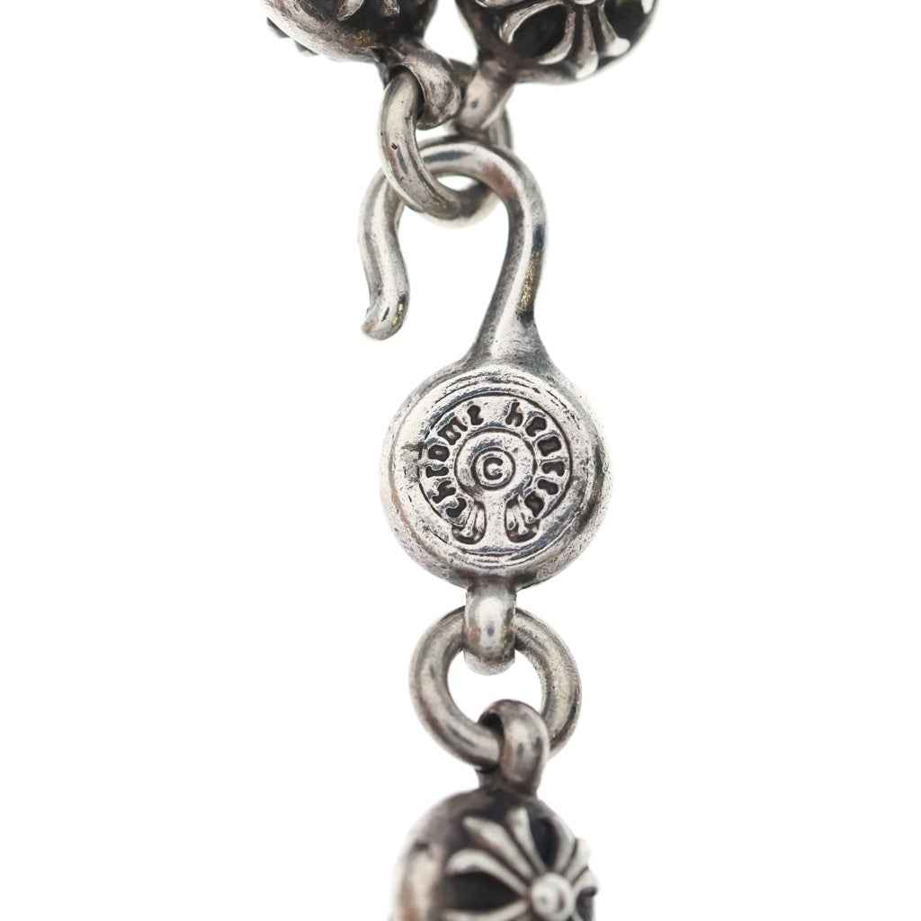 CHROME HEARTS(クロムハーツ) NO2 BALL #2クロスボールブレスレット シルバー BCA176