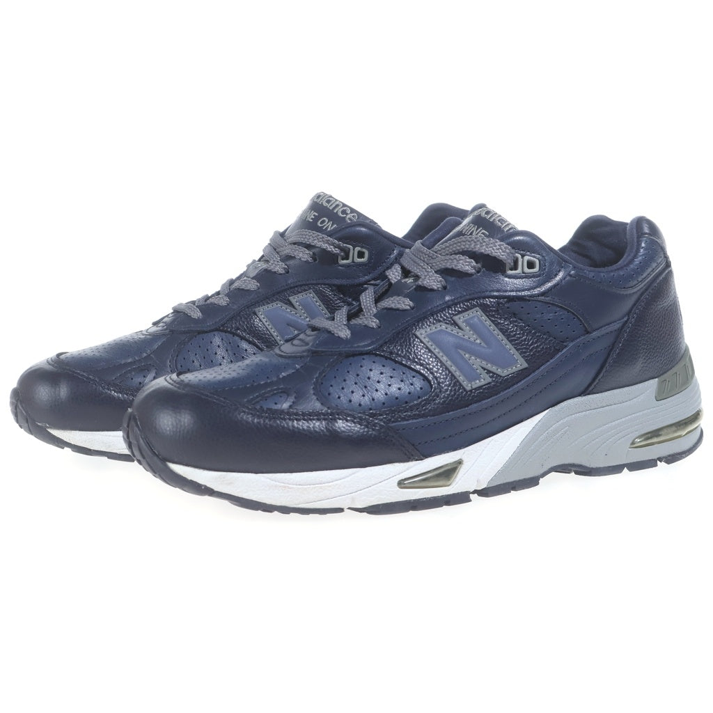 New Balance(ニューバランス) M991GMC レザーローカットスニーカー メンズ ネイビー US8/26.0cm M991GMC
