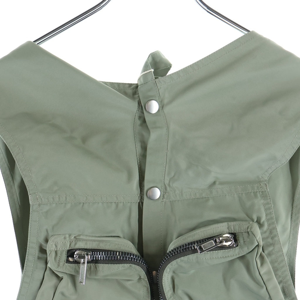 Rick Owens(リックオウエンス) 25SS Cargo Vest CELADON RU01E5756-FT カーゴベスト グリーン