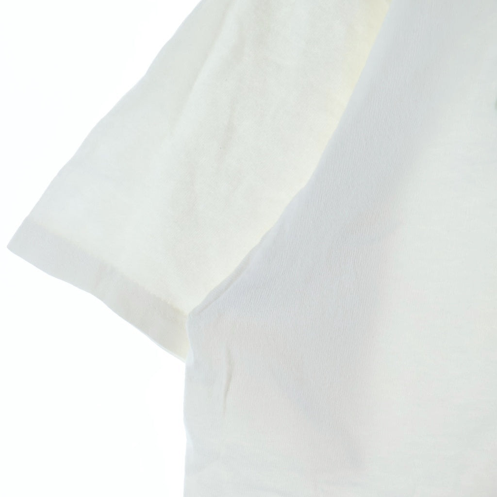 STUSSY(ステューシー) 00s OLD STTUSY MEXICO製 黒タグ フロント ロゴプリント 半袖Tシャツ カットソー ホワイト