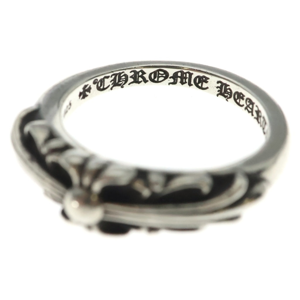 CHROME HEARTS(クロムハーツ) BABY CLASSIC ベイビークラシックフローラルクロスリング シルバー BCA338