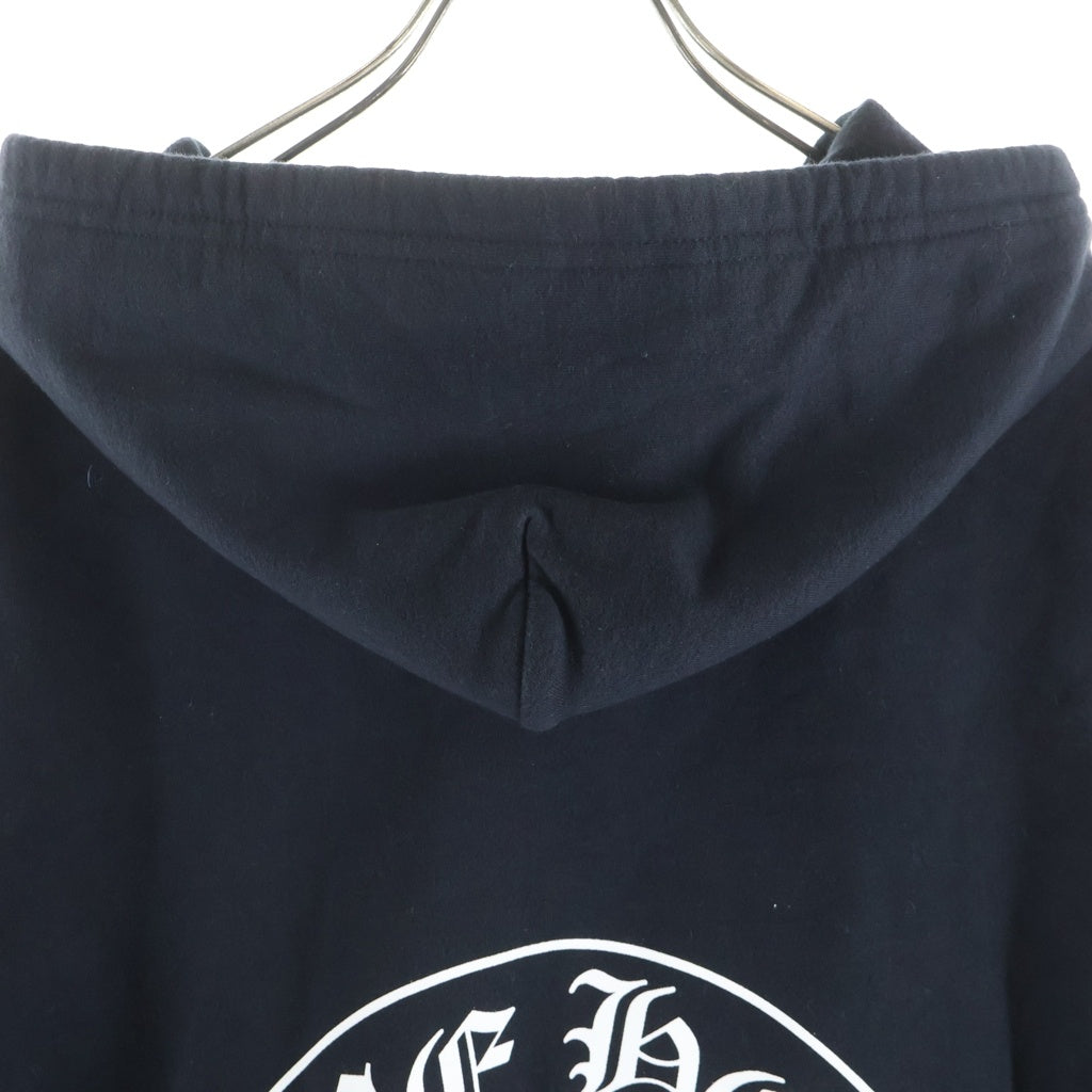 CHROME HEARTS(クロムハーツ) SWTSHRT HD ZIP 大阪限定バックホースシューダガージップ プルオーバーパーカー ブラック