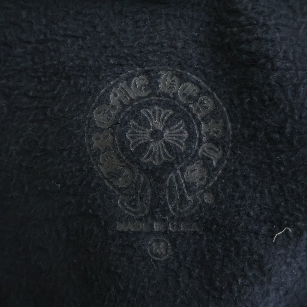 CHROME HEARTS(クロムハーツ) SWTSHRT HD ZIP 大阪限定バックホースシューダガージップ プルオーバーパーカー ブラック