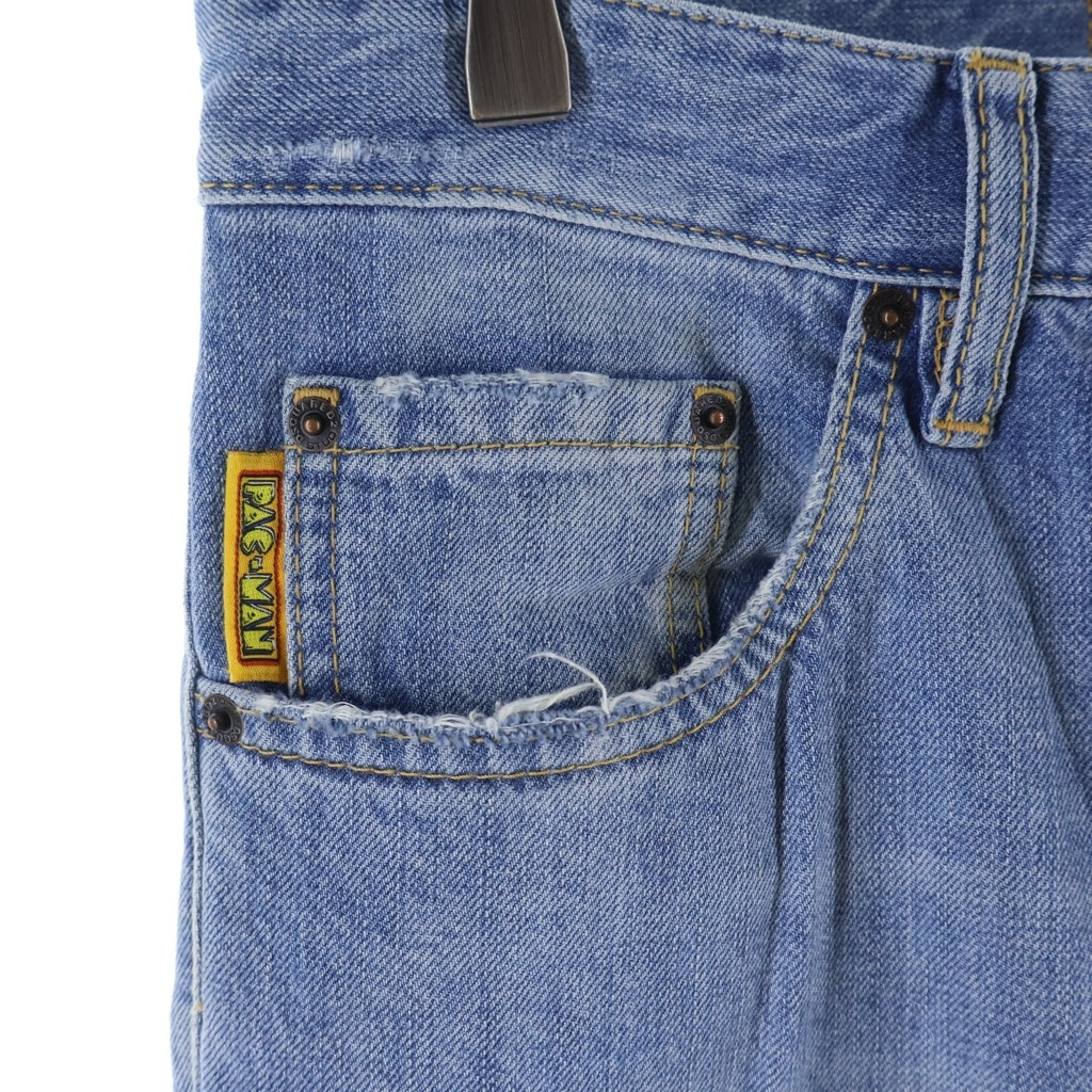 DSQUARED2(ディースクエアード) 23AW × PAC-MAN 642 Jean S71LB1329 S30309 パックマン ダメージ加工 デニムパンツ インディゴ