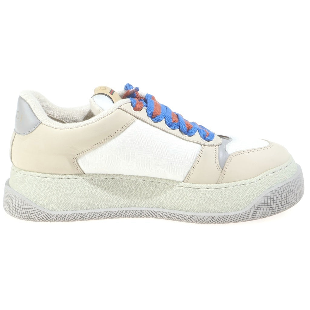 GUCCI(グッチ) スクリーナーGG モノグラム ローカットスニーカー シューズ 750048 034 ベージュ 750048 034