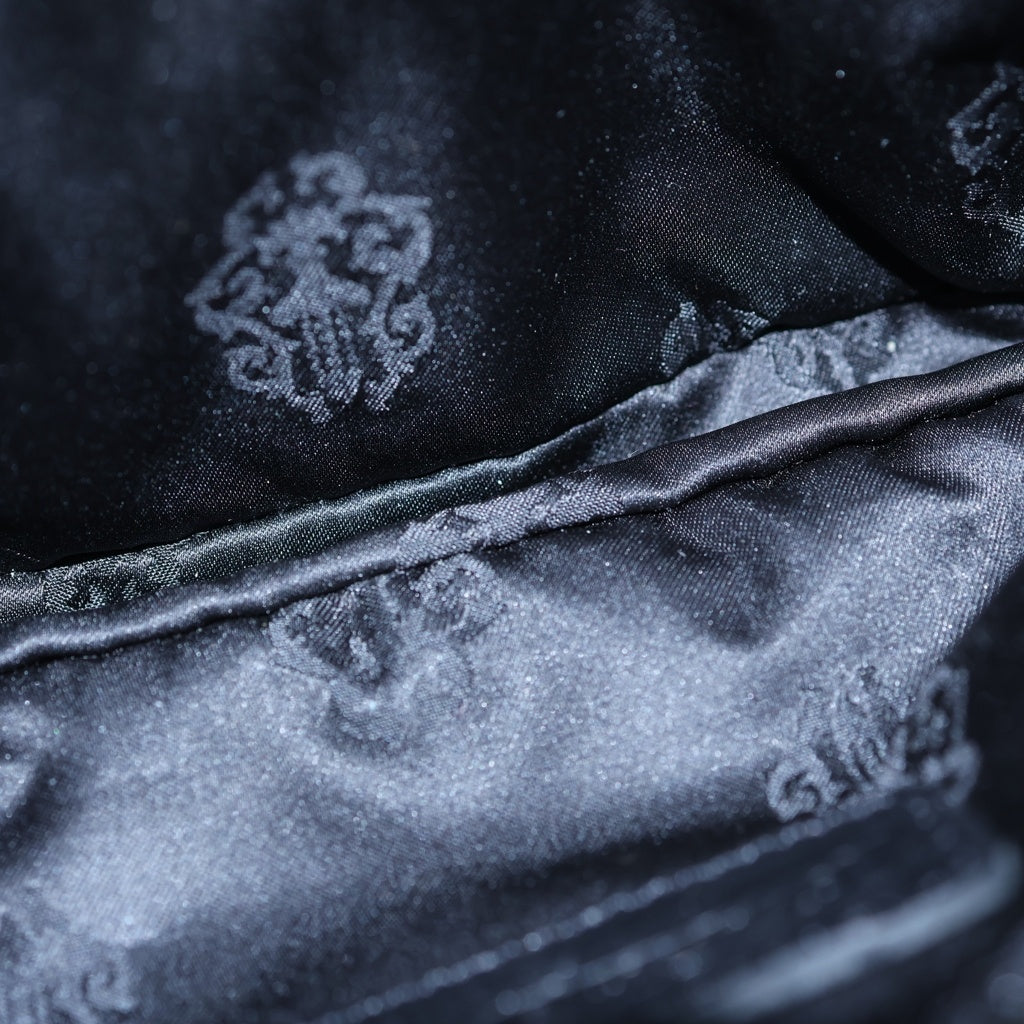 CHROME HEARTS(クロムハーツ) JJ DEAN MINI JJディーン ミニ レザーライダースハンドバッグ ブラック レディース