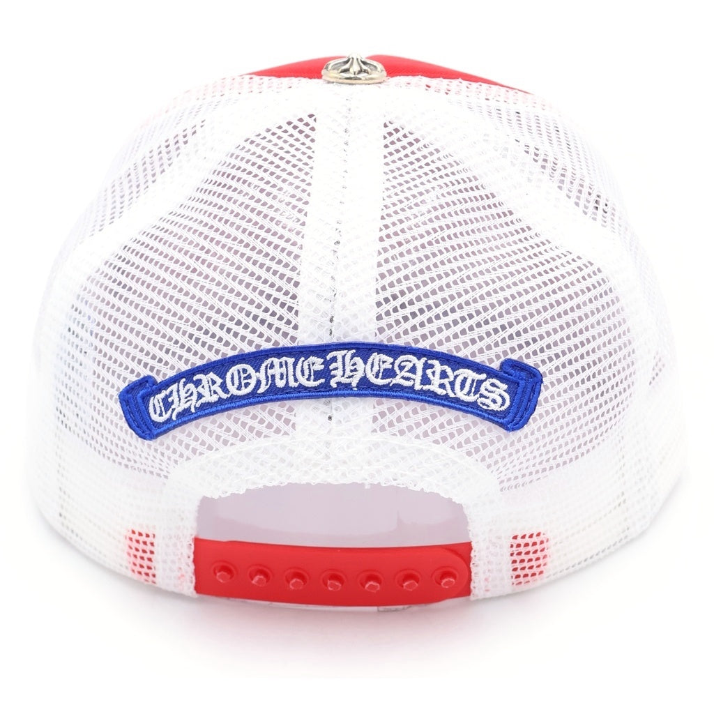 CHROME HEARTS(クロムハーツ) Trucker Cap King Taco キングタコ トラッカーキャップ 帽子 レッド/ホワイト/ブルー