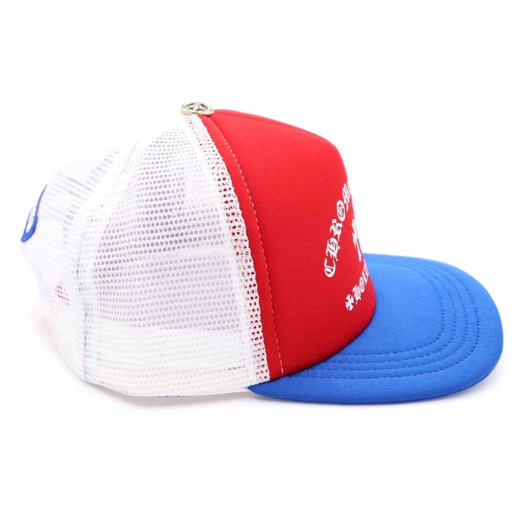 CHROME HEARTS(クロムハーツ) Trucker Cap King Taco キングタコ トラッカーキャップ 帽子 レッド/ホワイト/ブルー