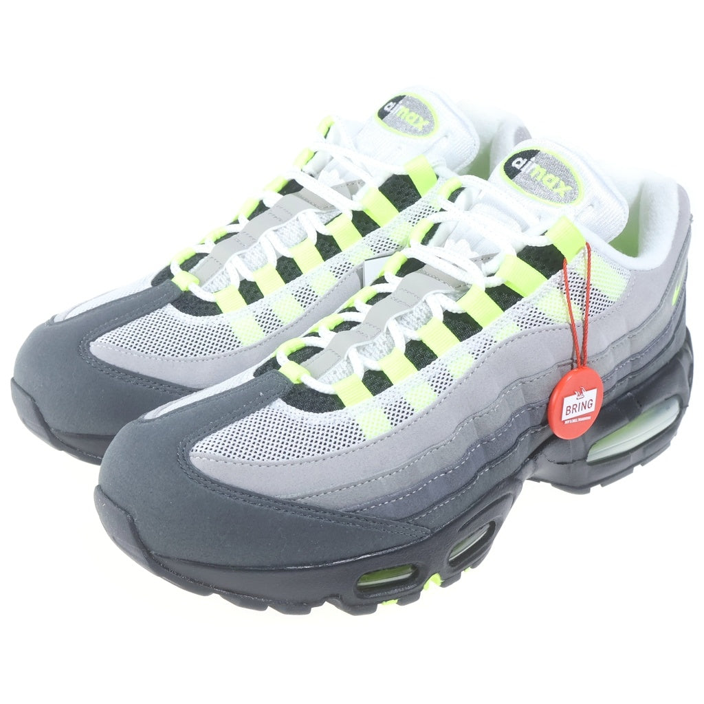 NIKE(ナイキ) Air Max 95 OG Big Bubble エアマックス95 ビッグバブル 27cm ネオンイエロー/グレー
