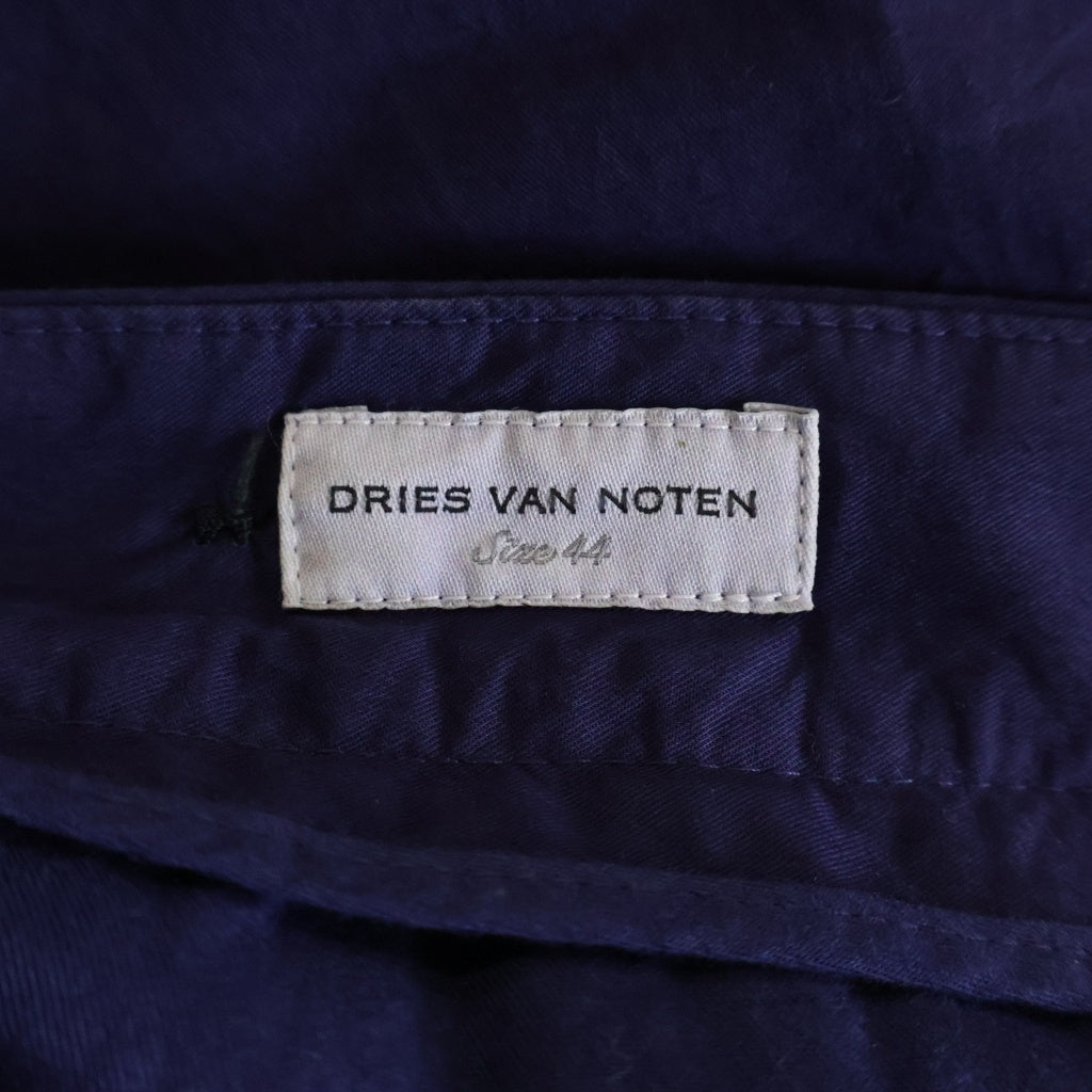 DRIES VAN NOTEN(ドリスヴァンノッテン) チノトラウザー パンツ コットン パープル