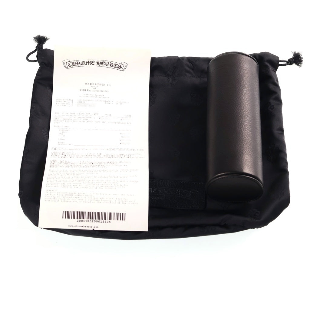 CHROME HEARTS(クロムハーツ) JEWELRY ROLL 3CEMETERY ジュエリーロール 3セメタリークロス ハラコ 時計入れ マルチ