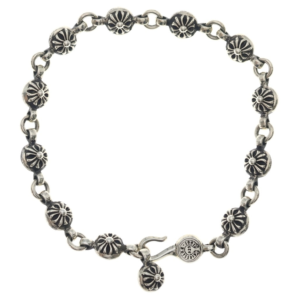 CHROME HEARTS(クロムハーツ) NO1 BALL #1クロスボールブレスレット シルバー BCA172