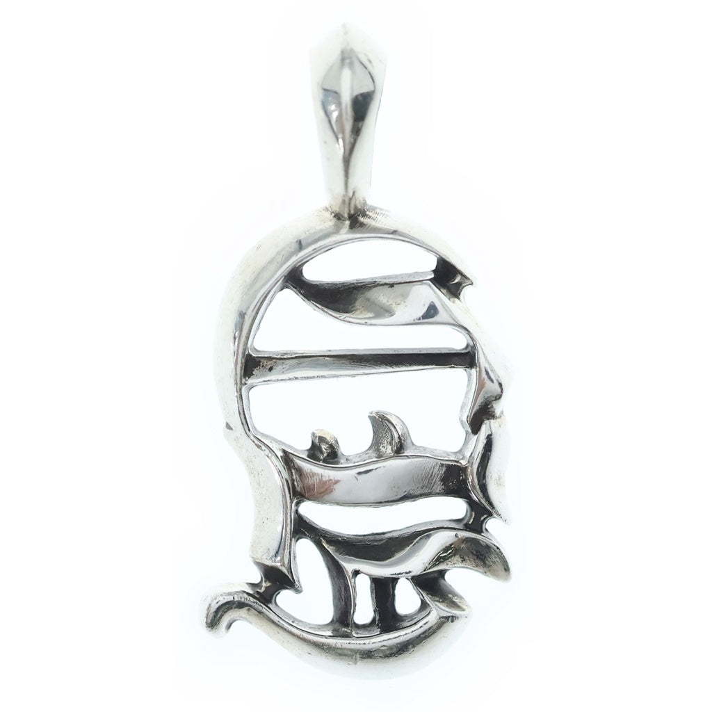 CHROME HEARTS(クロムハーツ) CH バーティカルロゴ チャーム ネックレストップ シルバー