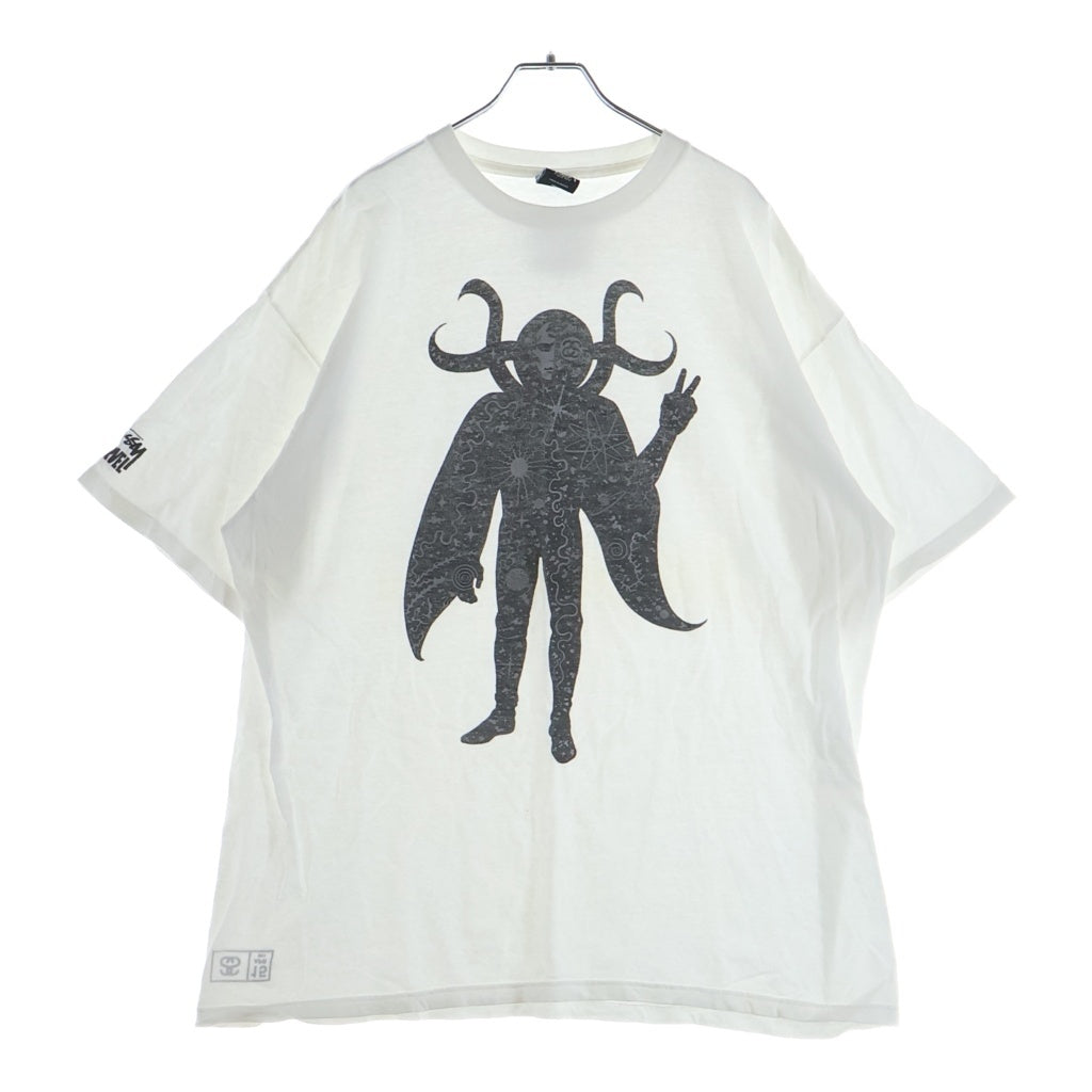 STUSSY(ステューシー) × Marvel マーベル Eternity エタニティ プリント 半袖Tシャツ カットソー ホワイト