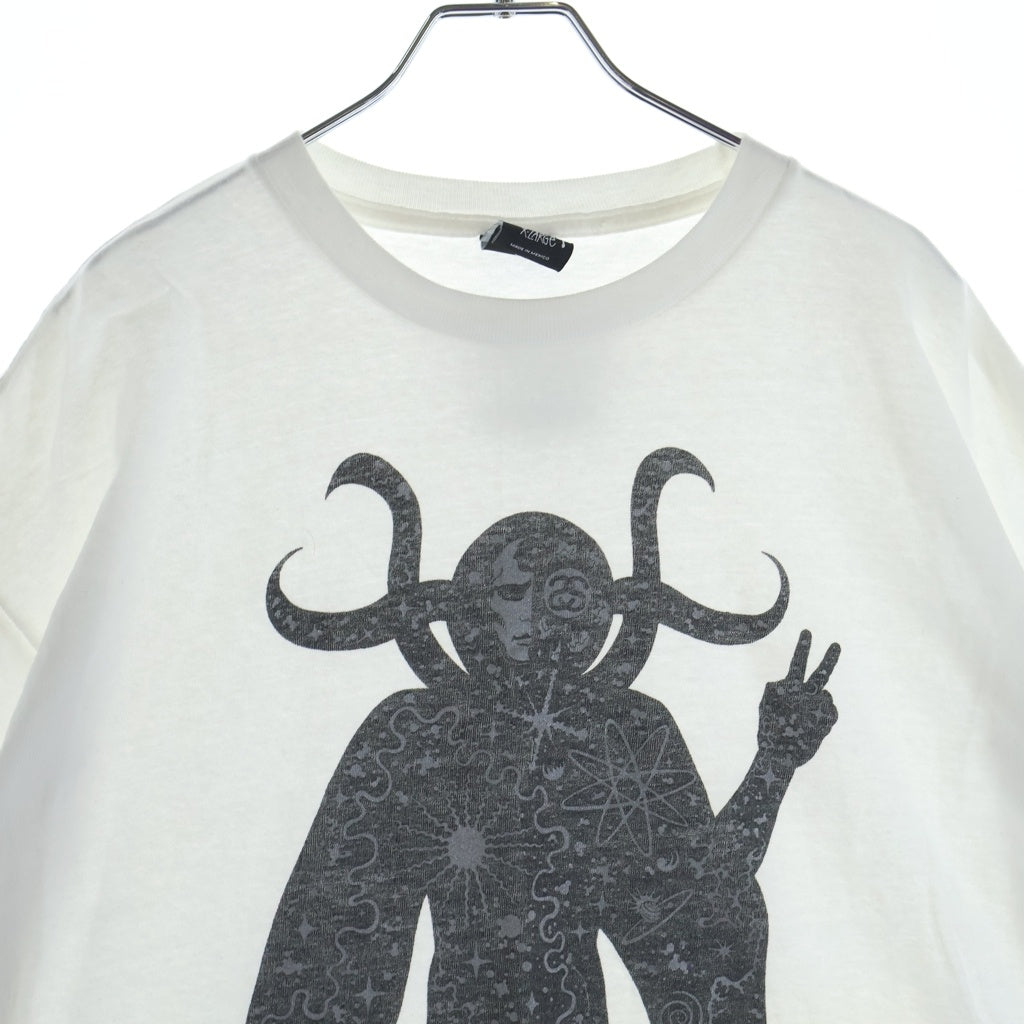 STUSSY(ステューシー) × Marvel マーベル Eternity エタニティ プリント 半袖Tシャツ カットソー ホワイト