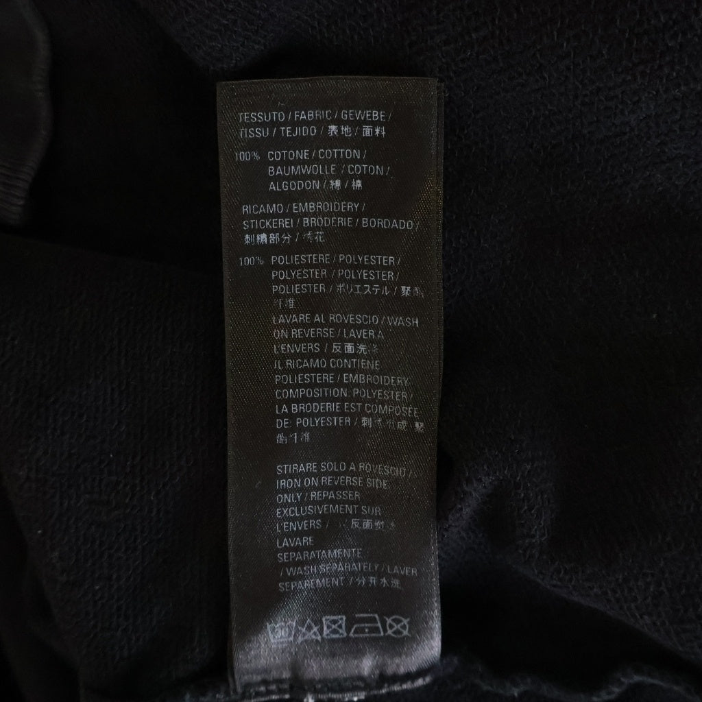BALENCIAGA(バレンシアガ) ロゴ刺繍 スポーティーBロゴ プルオーバーパーカー ブラック 600583 TLVA1