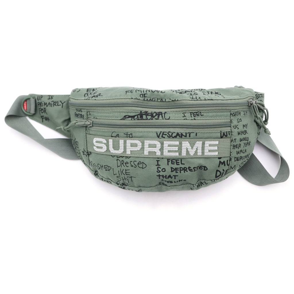 SUPREME(シュプリーム) 23SS Field Waist Bag フィールド ウエストバッグ Olive Gonz オリーブ ゴンズ カーキ レディース