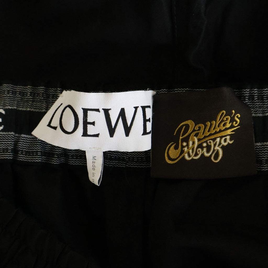 LOEWE(ロエベ) Cropped Trousers H616Y04XA7 クロップド トラウザーズ パンツ ブラック