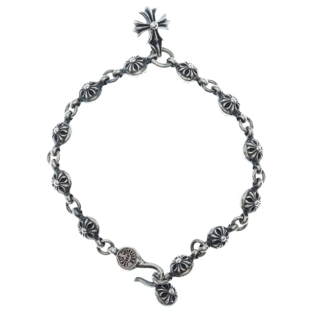 CHROME HEARTS(クロムハーツ) NO1 BALL #1クロスボール W/CH PLS CHプラス付き ブレスレット シルバー