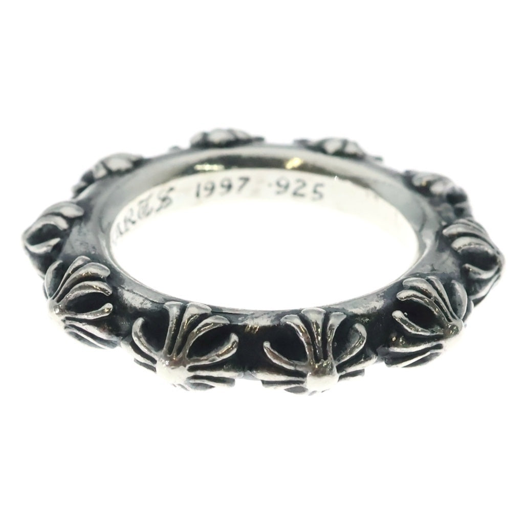 CHROME HEARTS(クロムハーツ) CROSS BAND クロスバンド リング シルバー BCA342