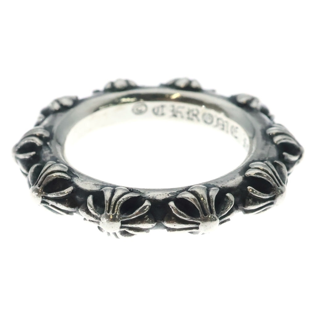 CHROME HEARTS(クロムハーツ) CROSS BAND クロスバンド リング シルバー BCA342