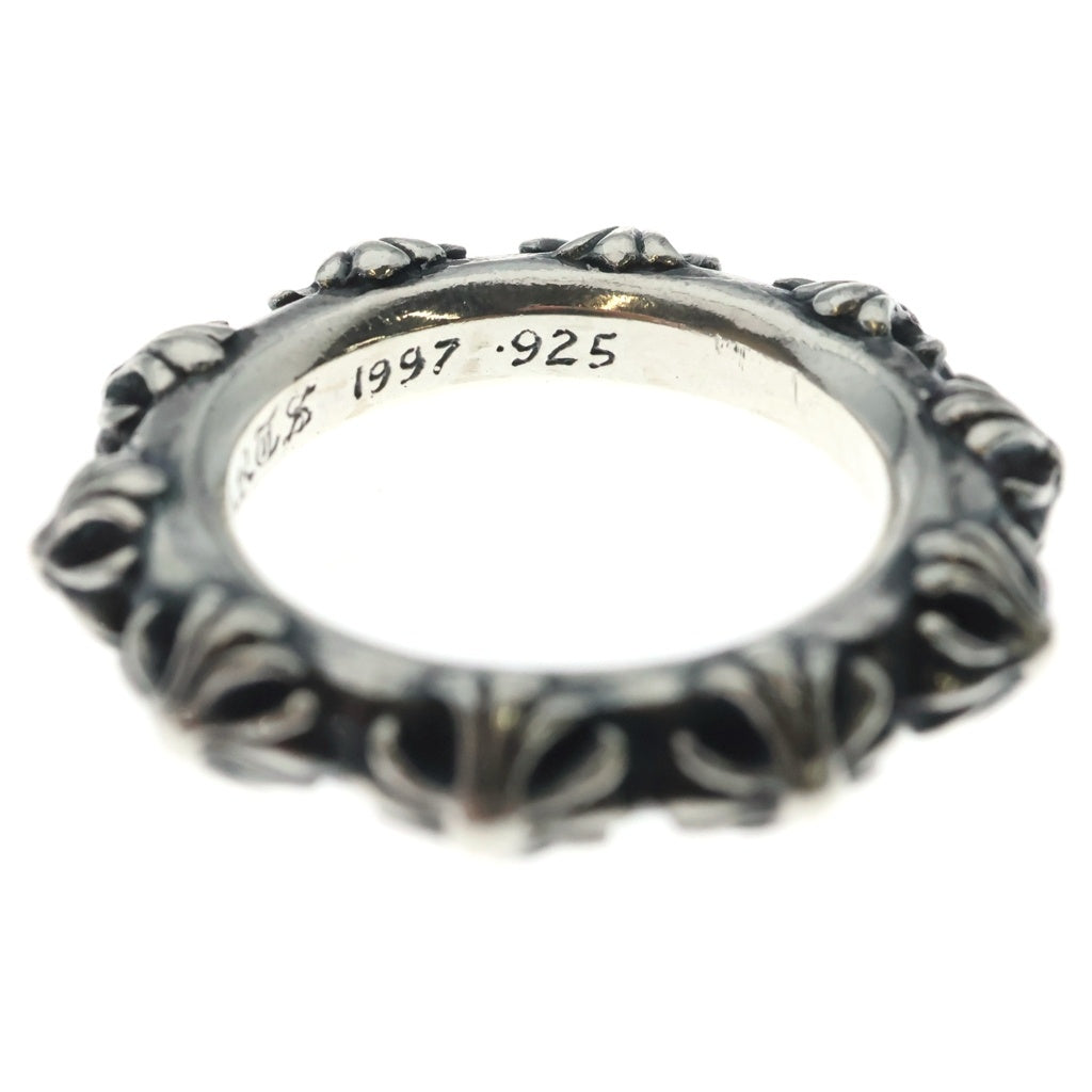 CHROME HEARTS(クロムハーツ) CROSS BAND クロスバンド リング シルバー BCA342