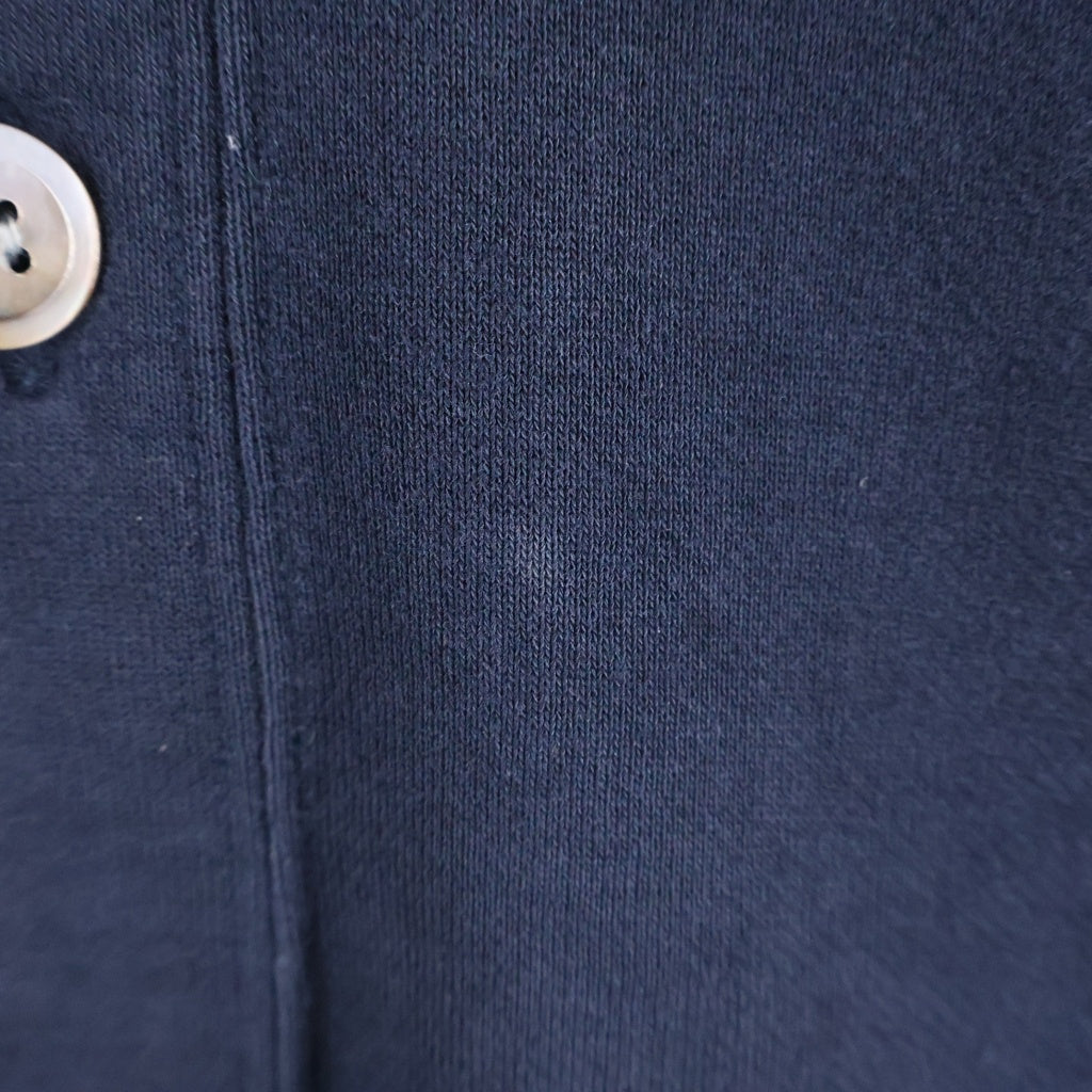 COMME des GARCONS HOMME(コムデギャルソンオム) 90s Back Logo Sweat Cardigan HT-080250 バックロゴ ヴィンテージ ウールカーディガン ネイビー