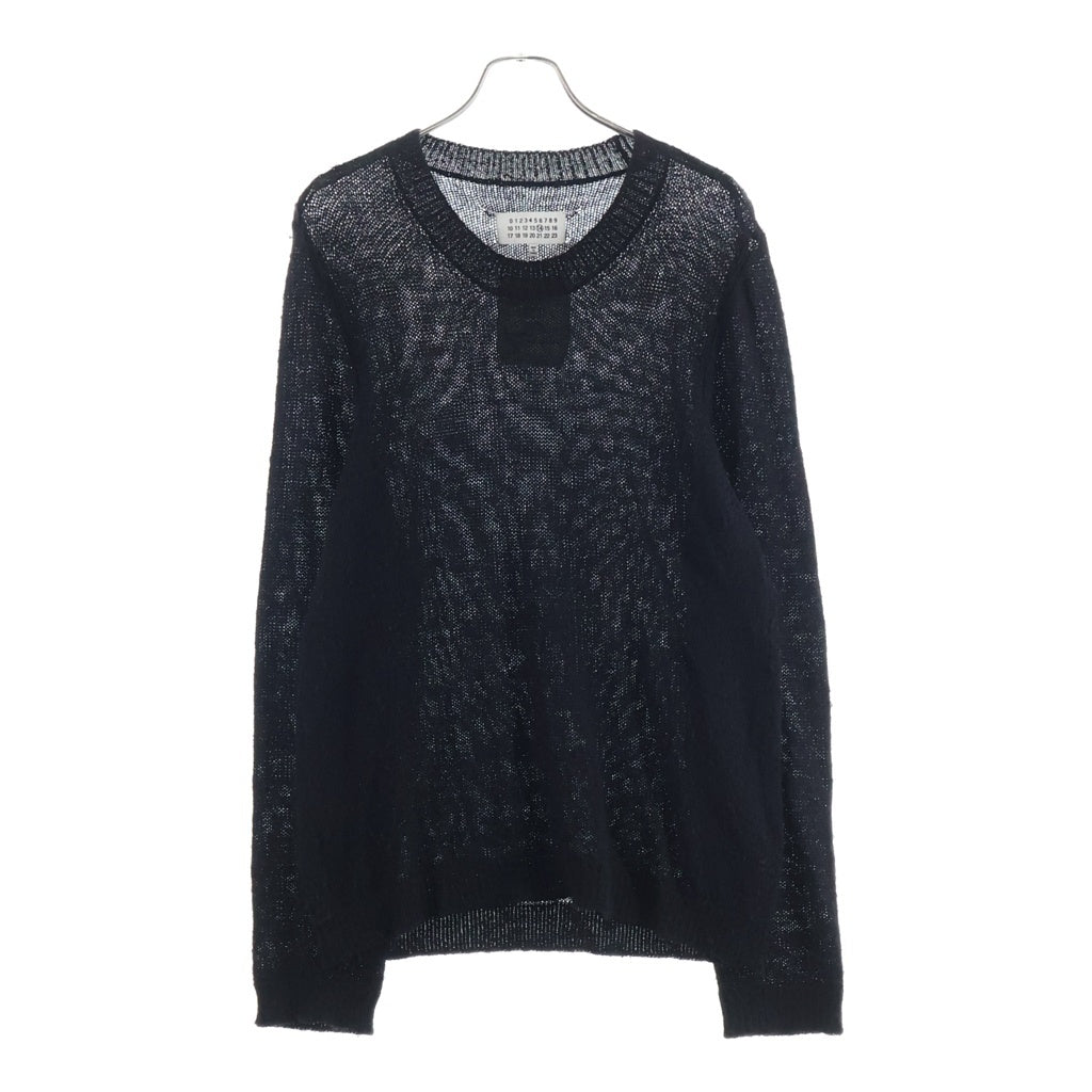 Maison Margiela(メゾンマルジェラ) 16AW REPLIC A アルパカウール クルーネックニットセーター ブラック S50HA0674