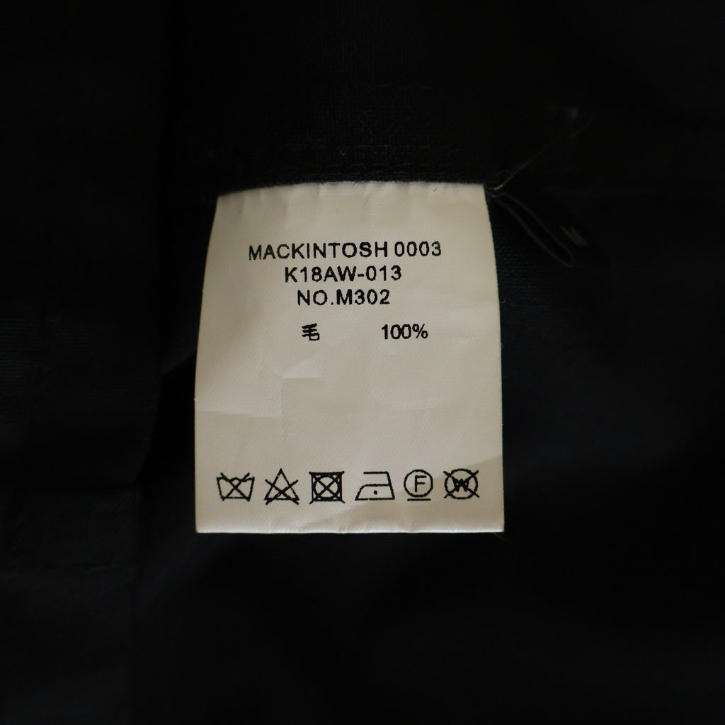MACKINTOSH(マッキントッシュ) ×kiko kostadinov 0003 ウール 長袖シャツ ブラック
