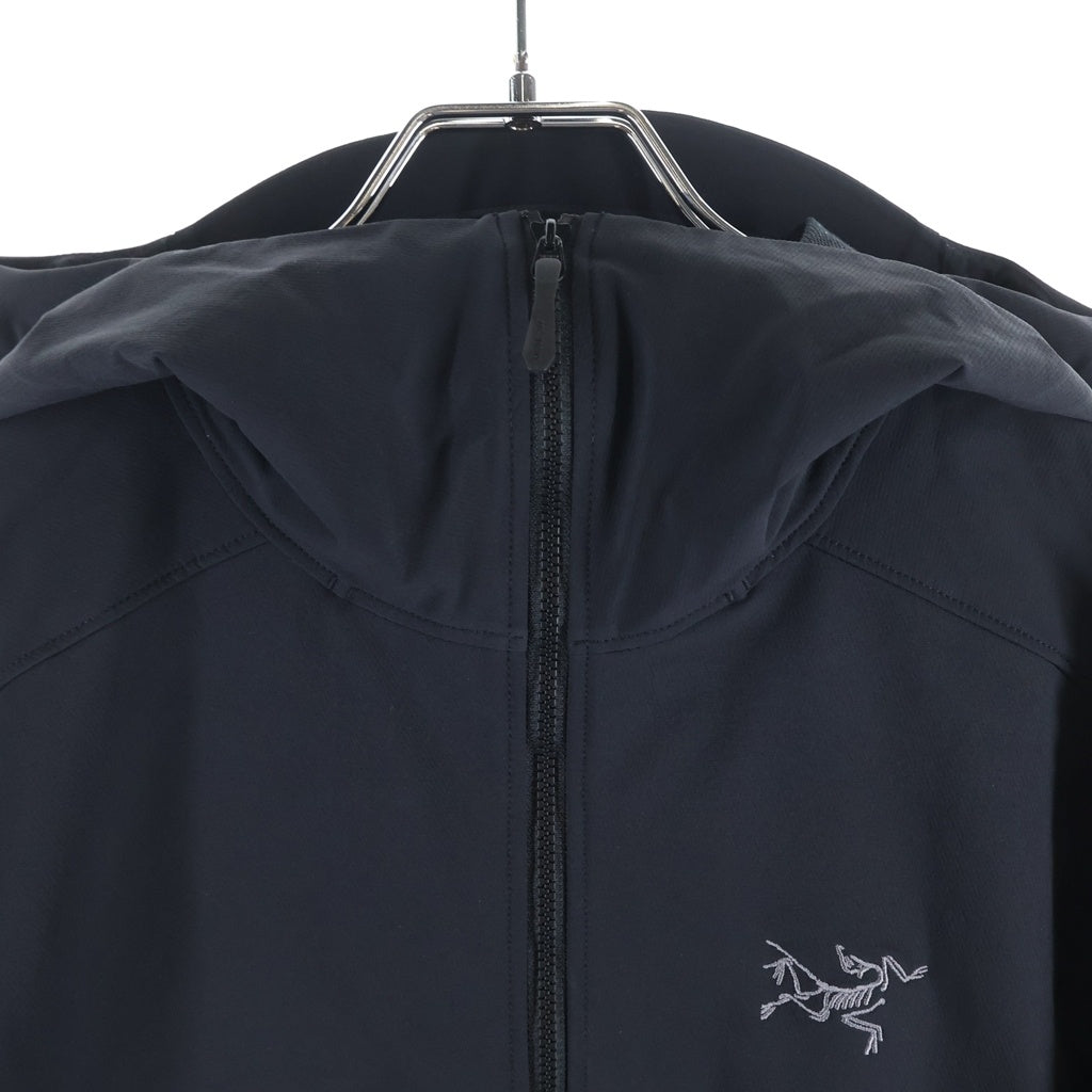 ARC'TERYX(アークテリクス) GAMMA LIGHTWEIGHT HOODY ガンマ ライトウェイトフーディ ブラック シェルジャケット レディース X000010561