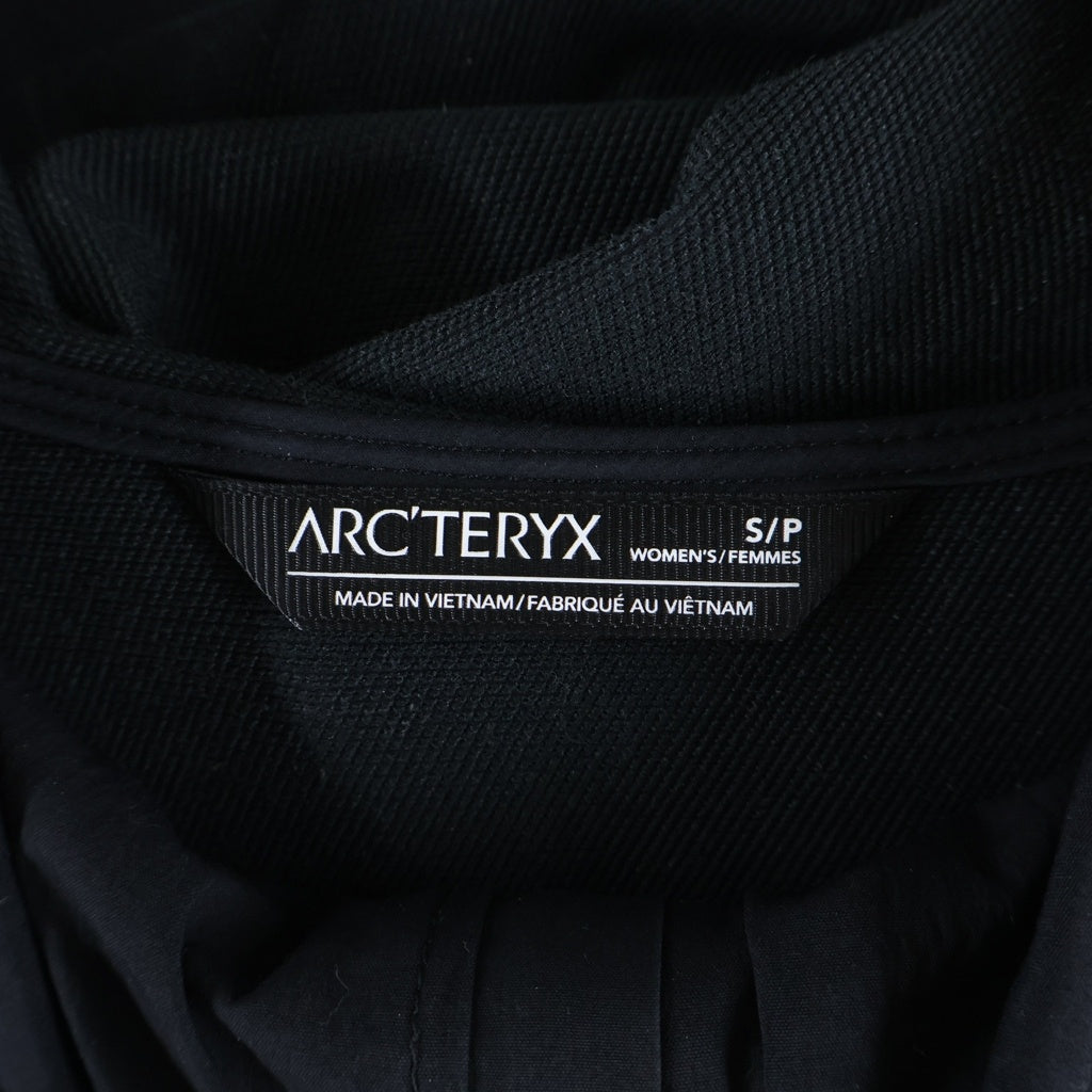 ARC'TERYX(アークテリクス) GAMMA LIGHTWEIGHT HOODY ガンマ ライトウェイトフーディ ブラック シェルジャケット レディース X000010561