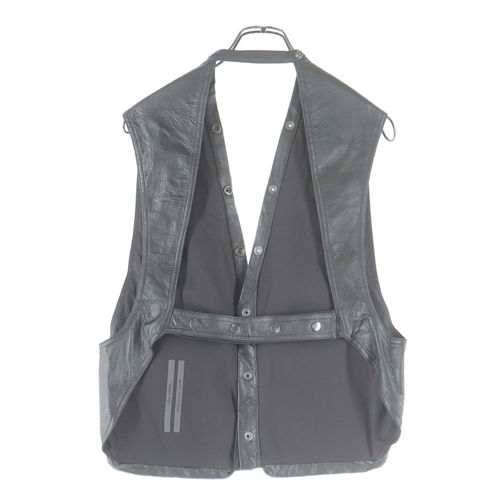 Rick Owens(リックオウエンス) 25SS Cargo Vest GUNMETAL RU01E5767-LBAM カーゴベスト シルバー
