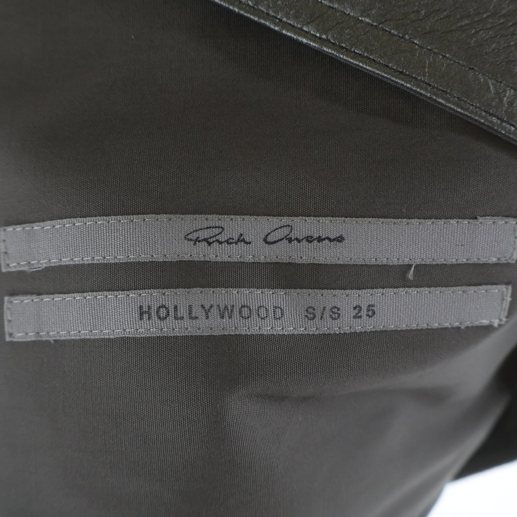Rick Owens(リックオウエンス) 25SS Cargo Vest GUNMETAL RU01E5767-LBAM カーゴベスト シルバー