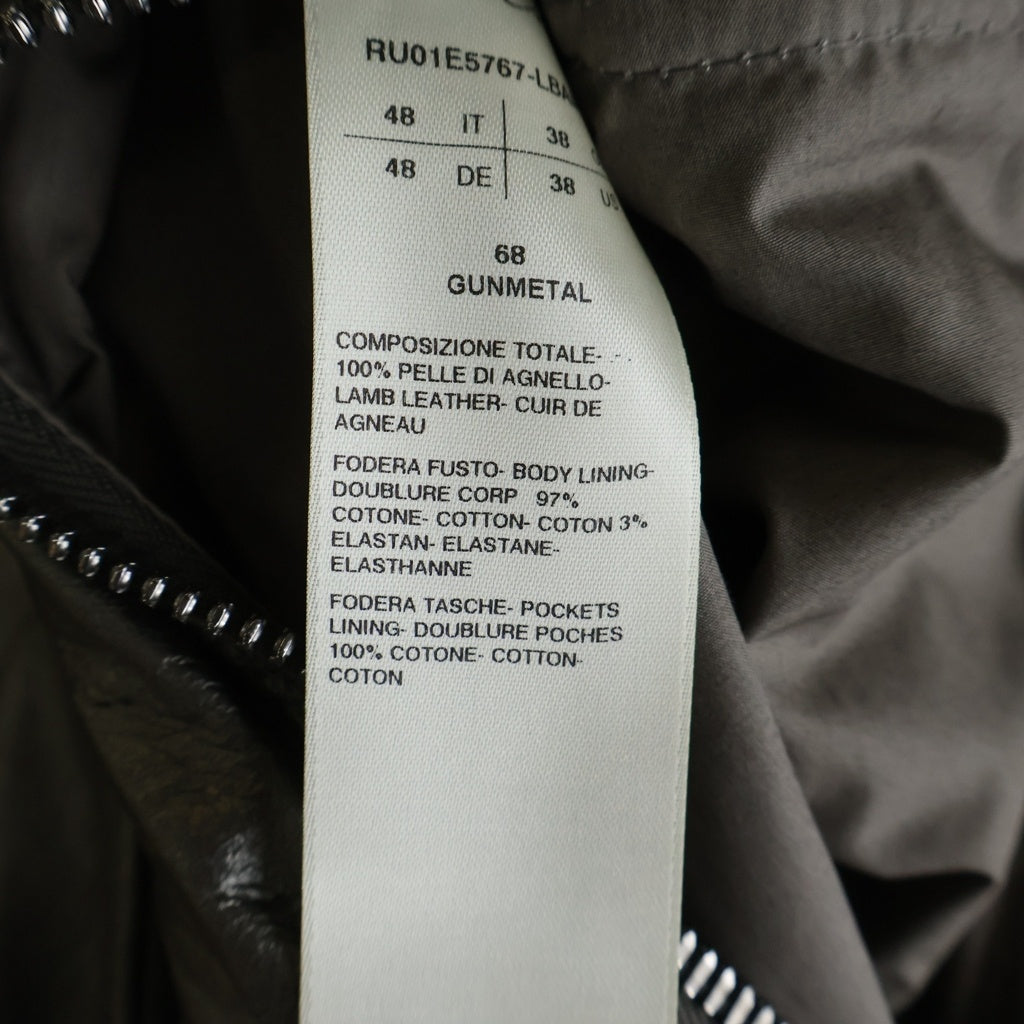 Rick Owens(リックオウエンス) 25SS Cargo Vest GUNMETAL RU01E5767-LBAM カーゴベスト シルバー