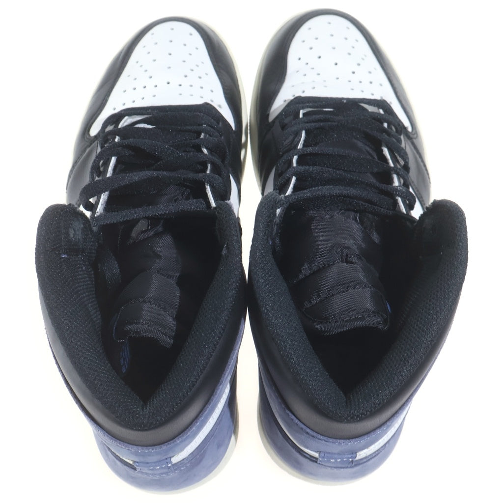 NIKE(ナイキ) Air Jordan 1 Retro High Blue Moon エアジョーダン1 レトロ ハイ ブルームーン US10/28.0cm ブルー/ブラック 555088-115