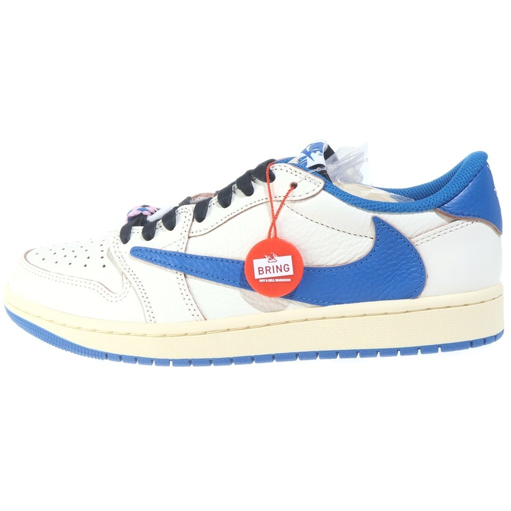 NIKE(ナイキ) ×Travis Scott × fragment design Air Jordan 1 Low OG トラヴィススコット フラグメントデザイン エアジョーダン1 ローOG ローカットスニーカー US9/27cm DM7866-104
