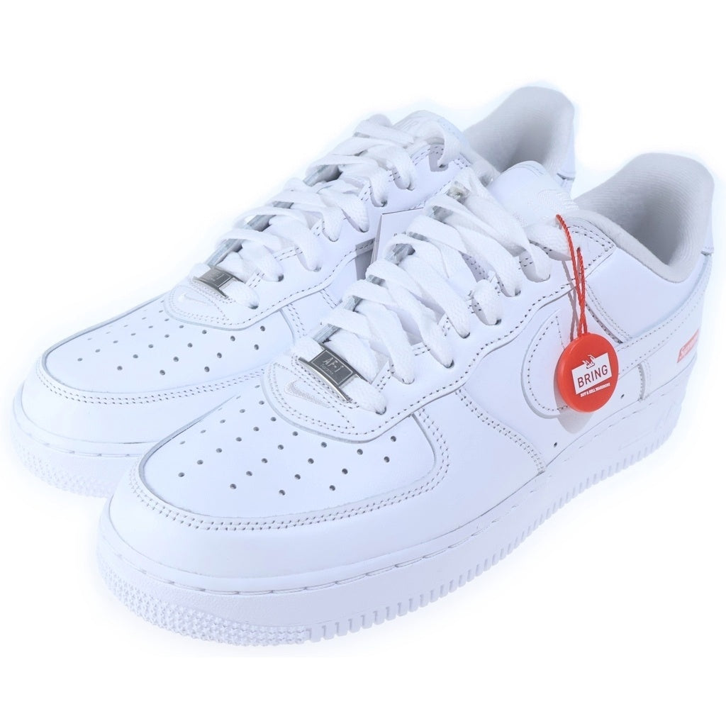 NIKE(ナイキ) ×SUPREME Air Force 1 Low シュプリーム エアフォース1 ローカットスニーカー シューズ US9/27.0cm ホワイト CU9225-100