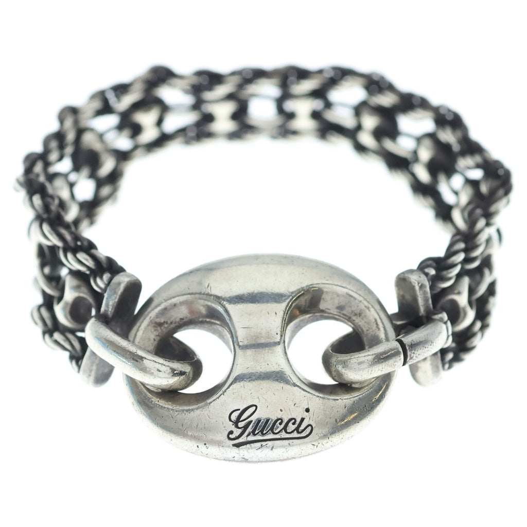 GUCCI(グッチ) マリーナ チェーン ブレスレット SV925 シルバー #19 レディース