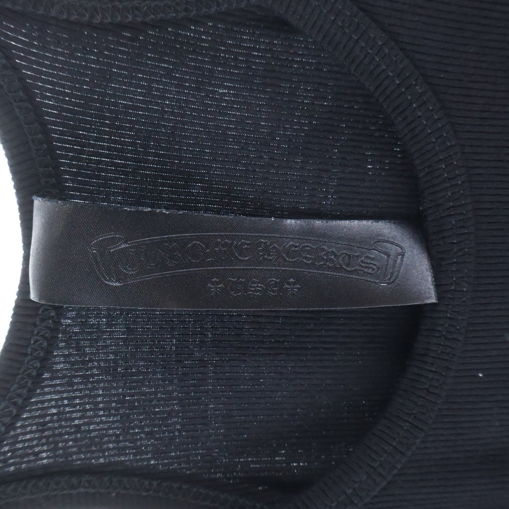 CHROME HEARTS(クロムハーツ) Y NOT BAD SEED CH刺繍 キャミソール ワンピース レディース ブラック