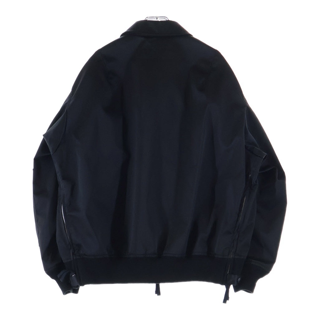 COMME des GARCONS HOMME(コムデギャルソンオム) 24AW 3layer blouson ナイロンツイル ミリタリージャケット ブラック ナイロン HN-J006-051