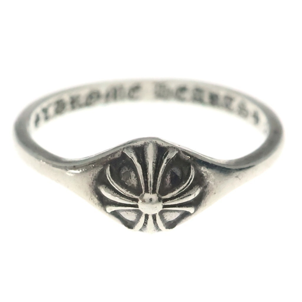 CHROME HEARTS(クロムハーツ) BUBBLGM MINI HALF CRSBL バブルガムクロスボール リング シルバー レディース