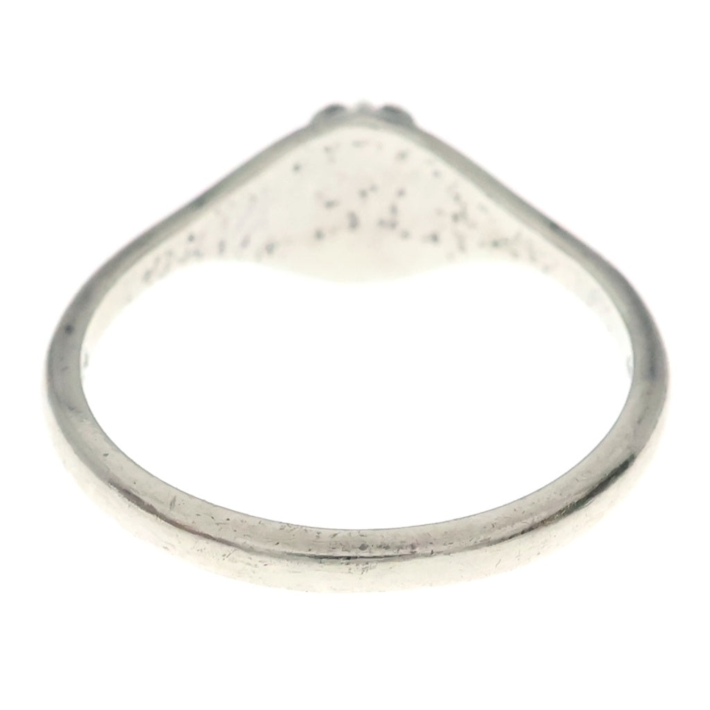 CHROME HEARTS(クロムハーツ) BUBBLGM MINI HALF CRSBL バブルガムクロスボール リング シルバー レディース