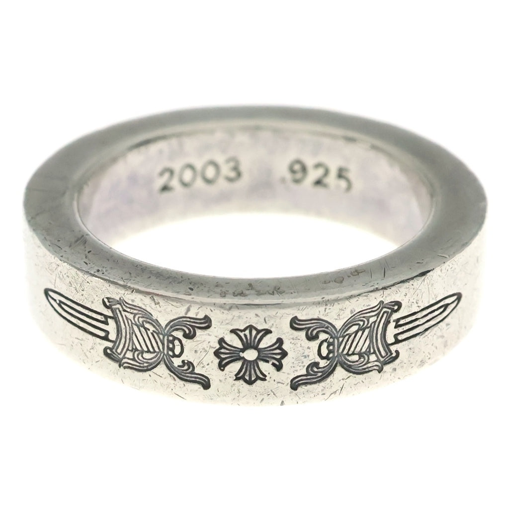 CHROME HEARTS(クロムハーツ) 6mm SPACER DAGGER 6mmスペーサーリング ダガー シルバーBCA335