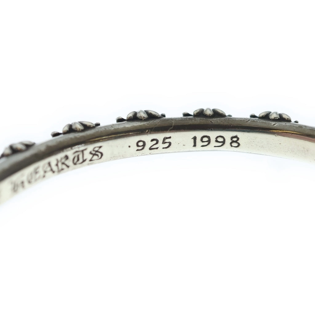 CHROME HEARTS(クロムハーツ) BANGLE CROSS クロスバンドバングル ブレスレット シルバー BCA124