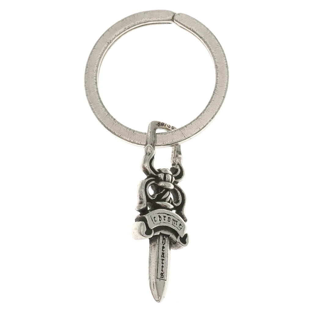 CHROME HEARTS(クロムハーツ) RNG&No5 DGGR #5ダガー キーリング シルバー