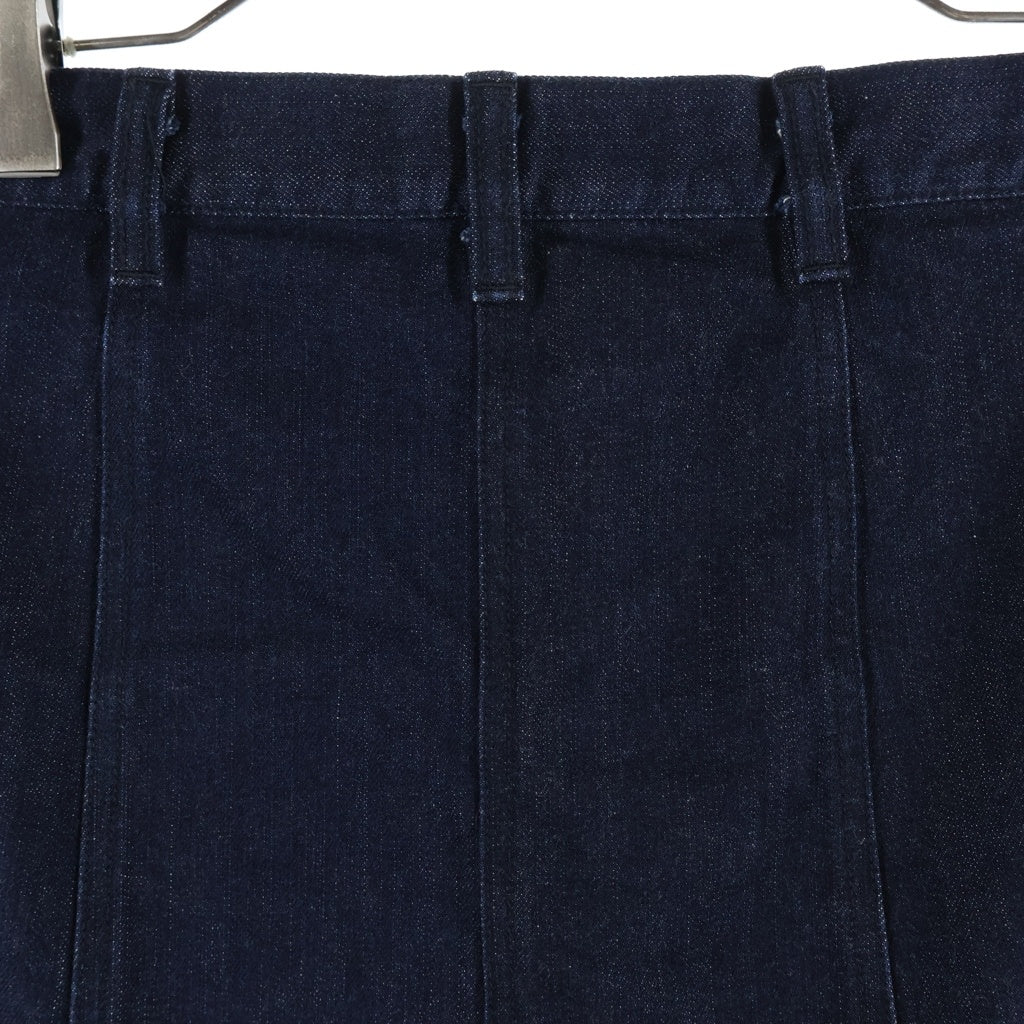 CHROME HEARTS(クロムハーツ) Cross Ball Button Denim Skirt クロスボールボタン デニムスカート インディゴ レディース